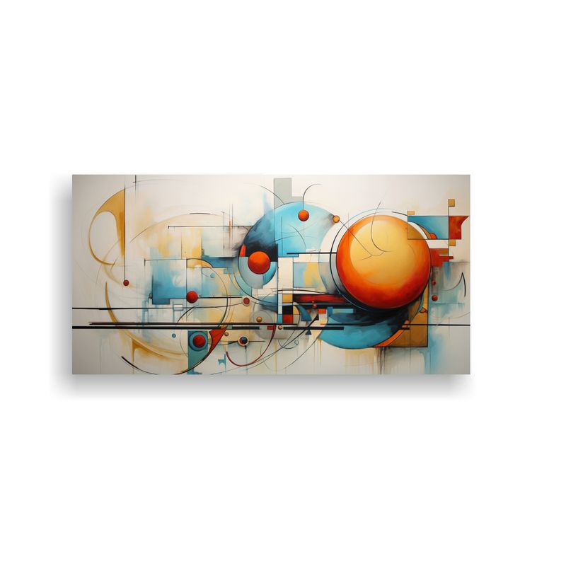 GENERICO - Pinturas Abstractas Modernas Con Estilo 80x40 Cm