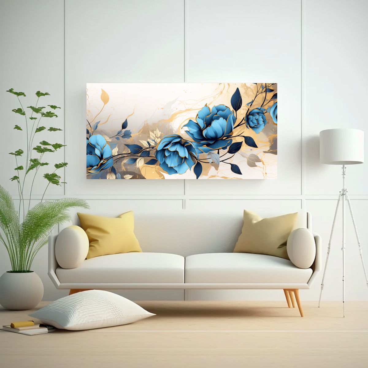GENERICO - Pinturas Decorativas De Estilo Neonoir En Tonos 60x30 Cm