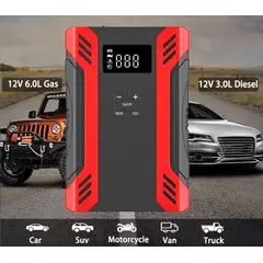 QUICK - Partidor De Auto Power Bank Con Compresor De Aire