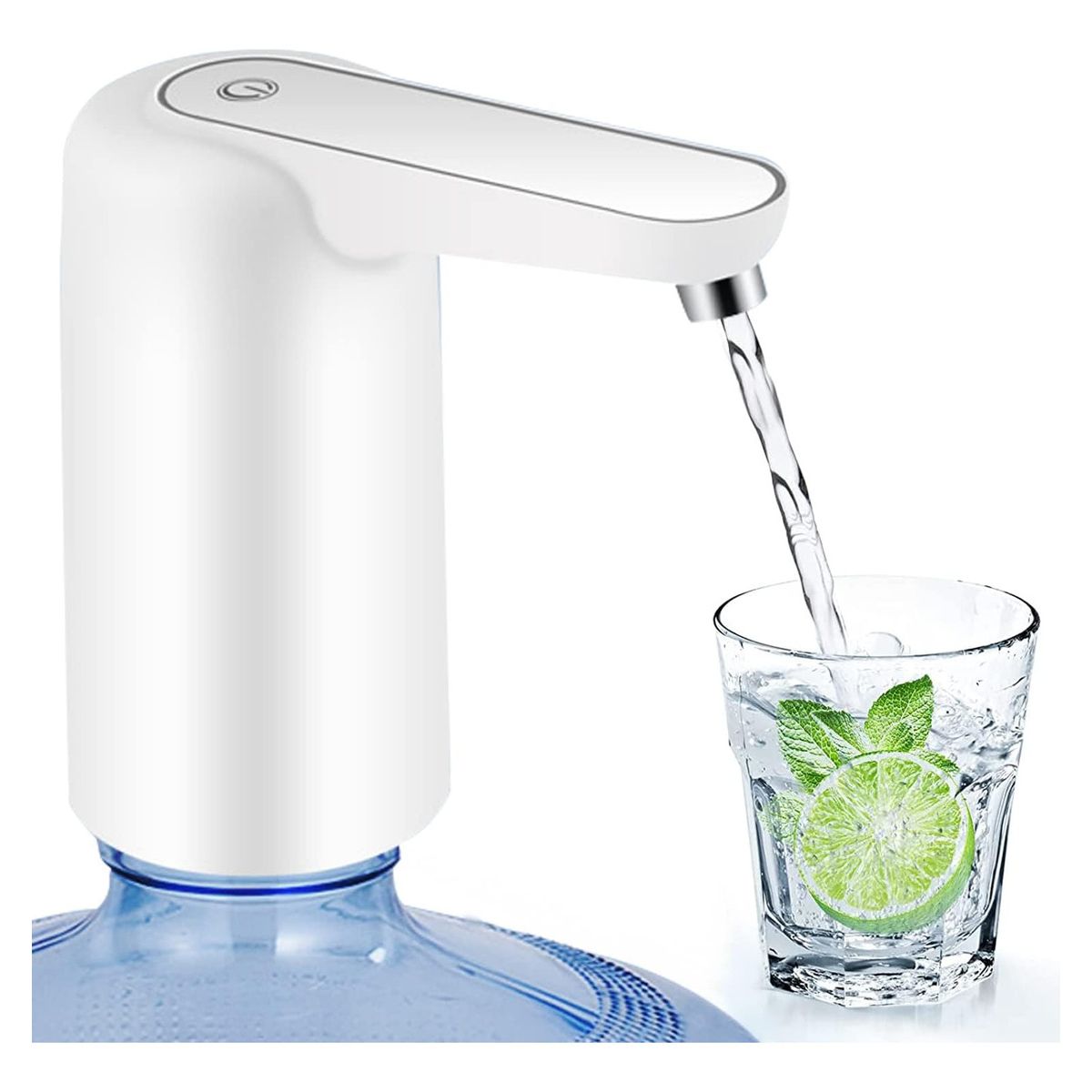 GENERICO - Dispensador De Agua Automático Led Portátil Usb Recargable.