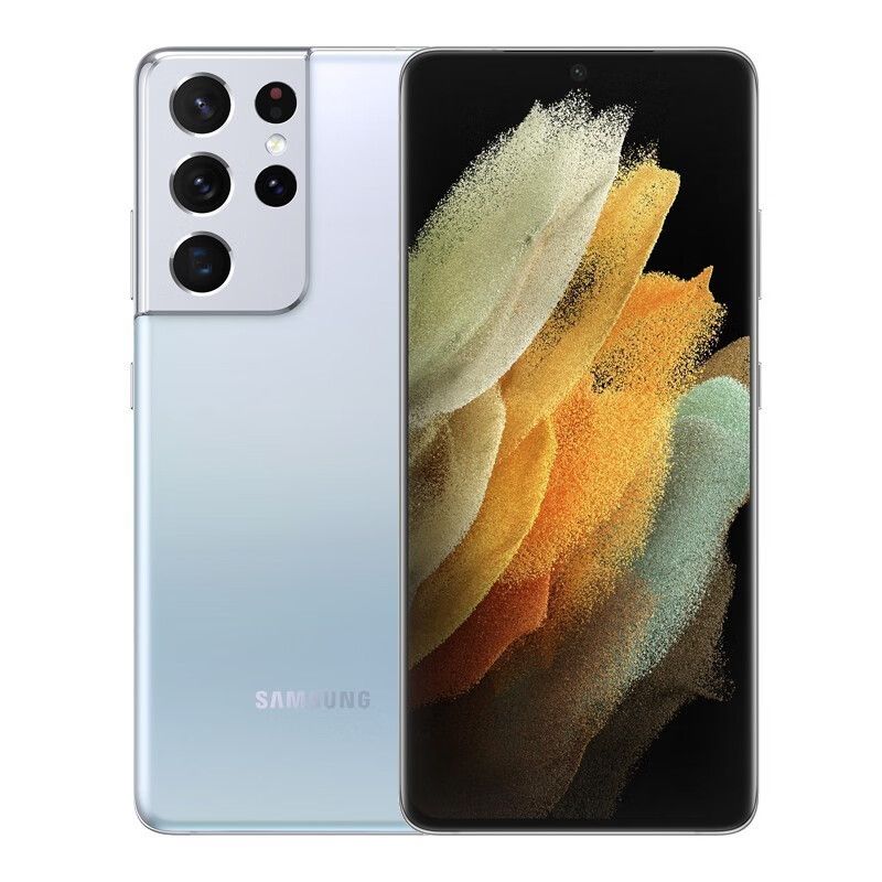 SAMSUNG - Samsung Galaxy S21 Ultra 5G 12+128G Plateado Reacondicionado