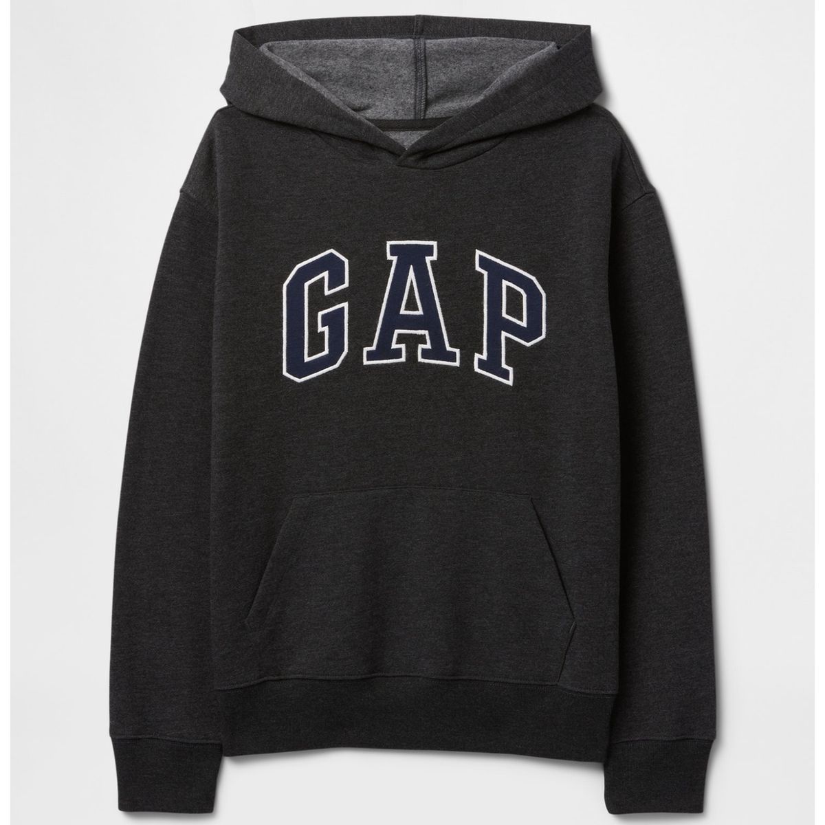 GAP - Polerón Niño Heritage Sin Cierre Gris GAP