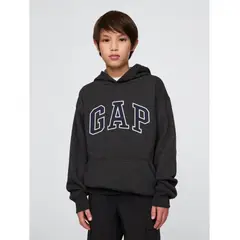 GAP - Polerón Niño Heritage Sin Cierre Gris