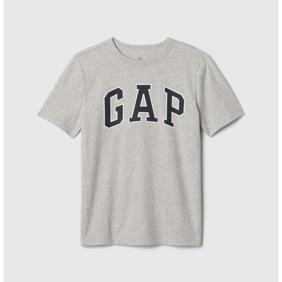 GAP - Polera Niño Basic Logo Manga Corta Gris GAP