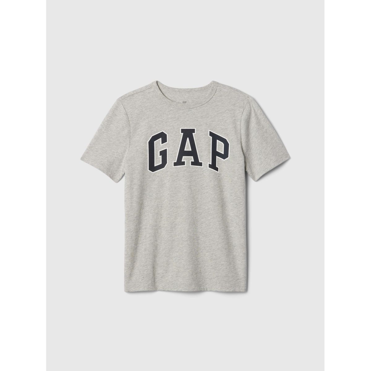 GAP - Polera Niño Basic Logo Manga Corta Gris GAP