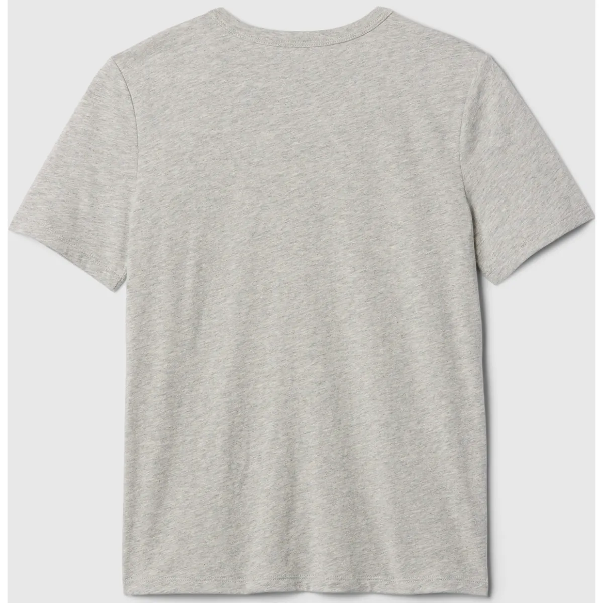 GAP - Polera Niño Basic Logo Manga Corta Gris GAP