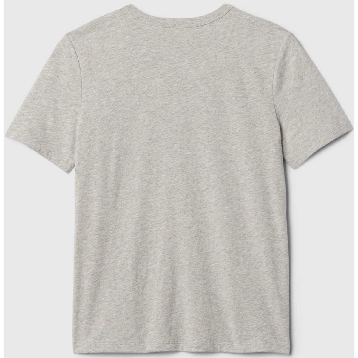 GAP - Polera Niño GAP Basic Logo Manga Corta Gris