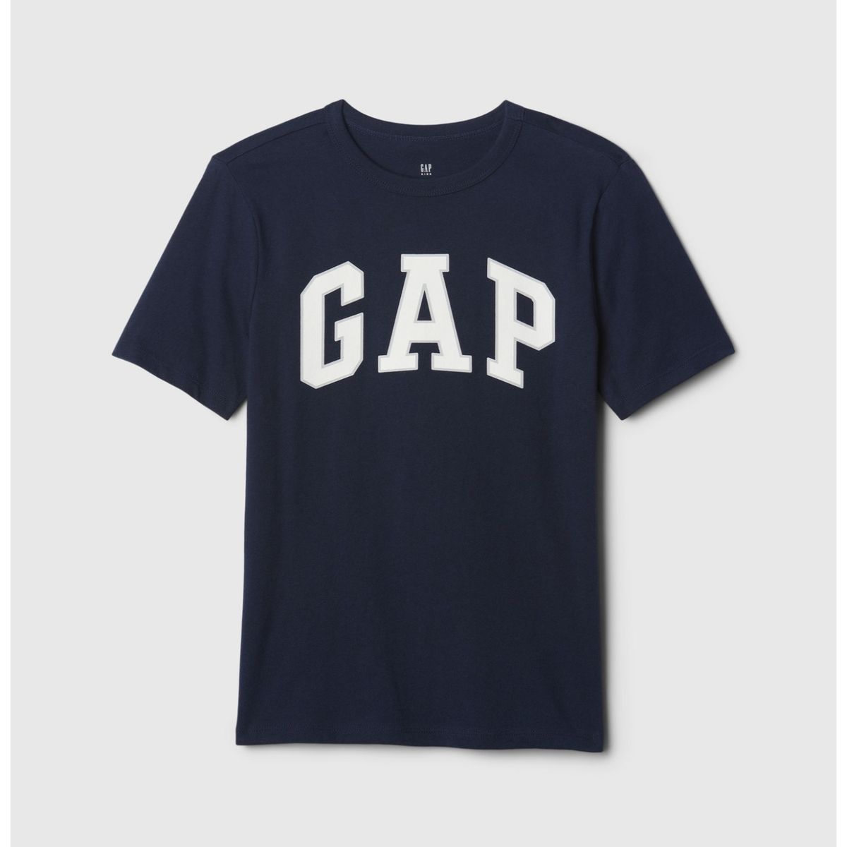GAP - Polera Niño Basic Logo Manga Corta Azul GAP