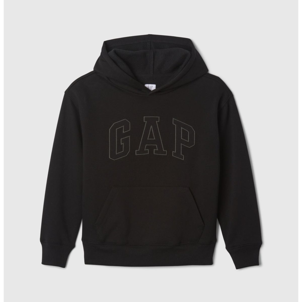 GAP - Polerón Niño Basic Heritage Sin Cierre Negro GAP