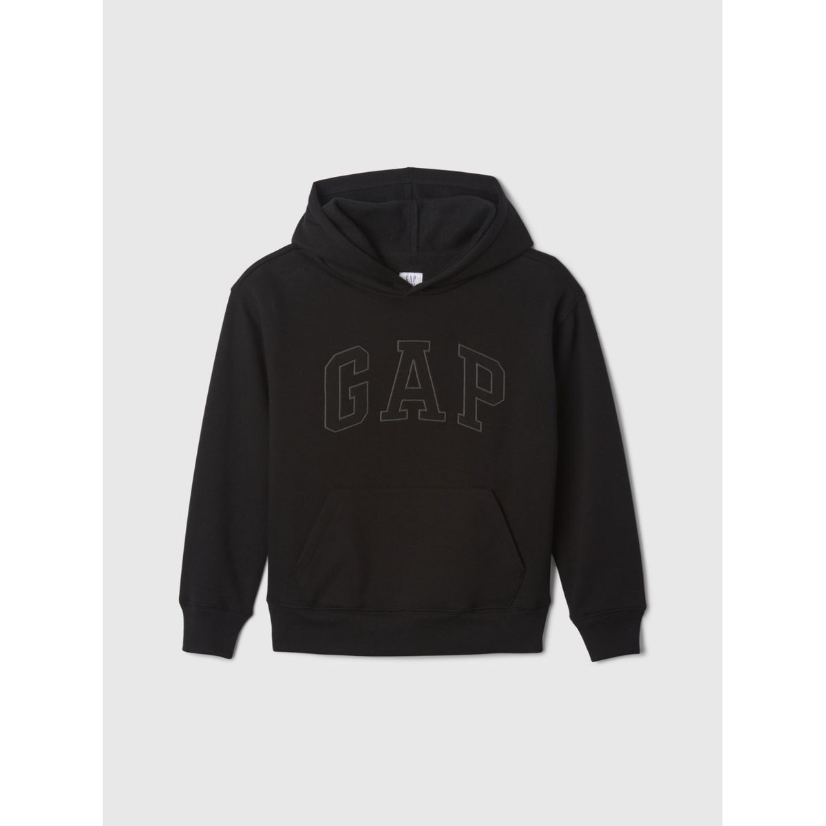 GAP - Polerón Niño Basic Heritage Sin Cierre Negro GAP