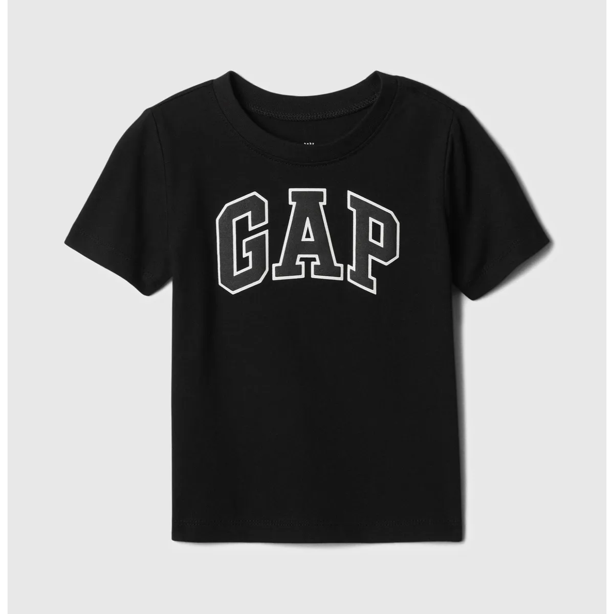 GAP - Polera Toddler Niño Logo Manga Corta Negro GAP