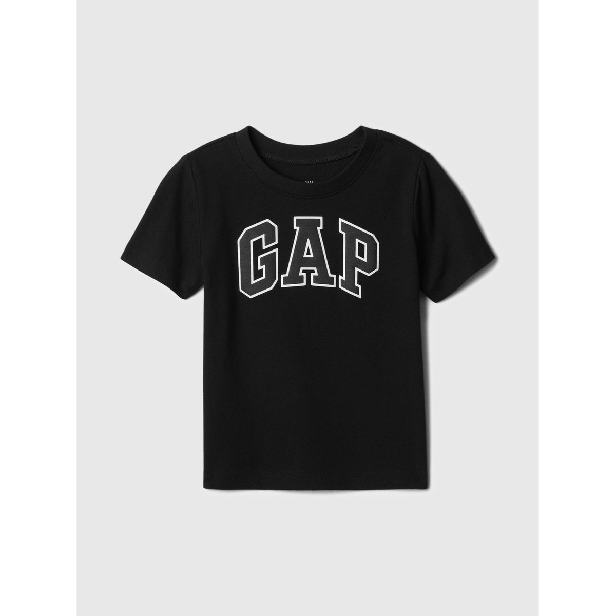 GAP - Polera Toddler Niño Logo Manga Corta Negro GAP