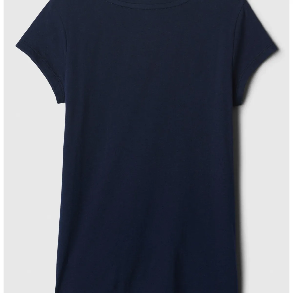 GAP - Polera Niña GAP Logo Manga Corta Azul