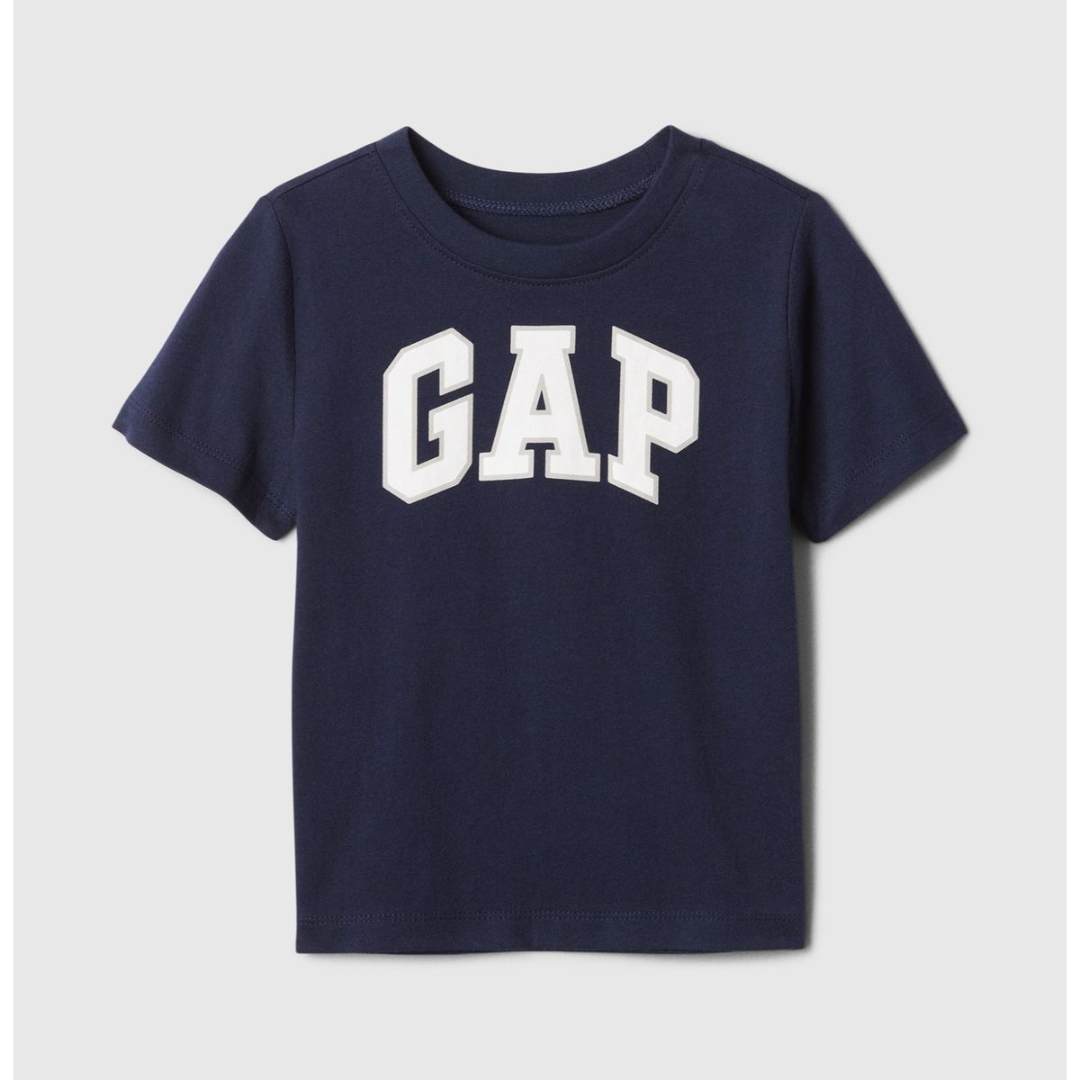 GAP - Polera Toddler Niño Logo Manga Corta Azul GAP