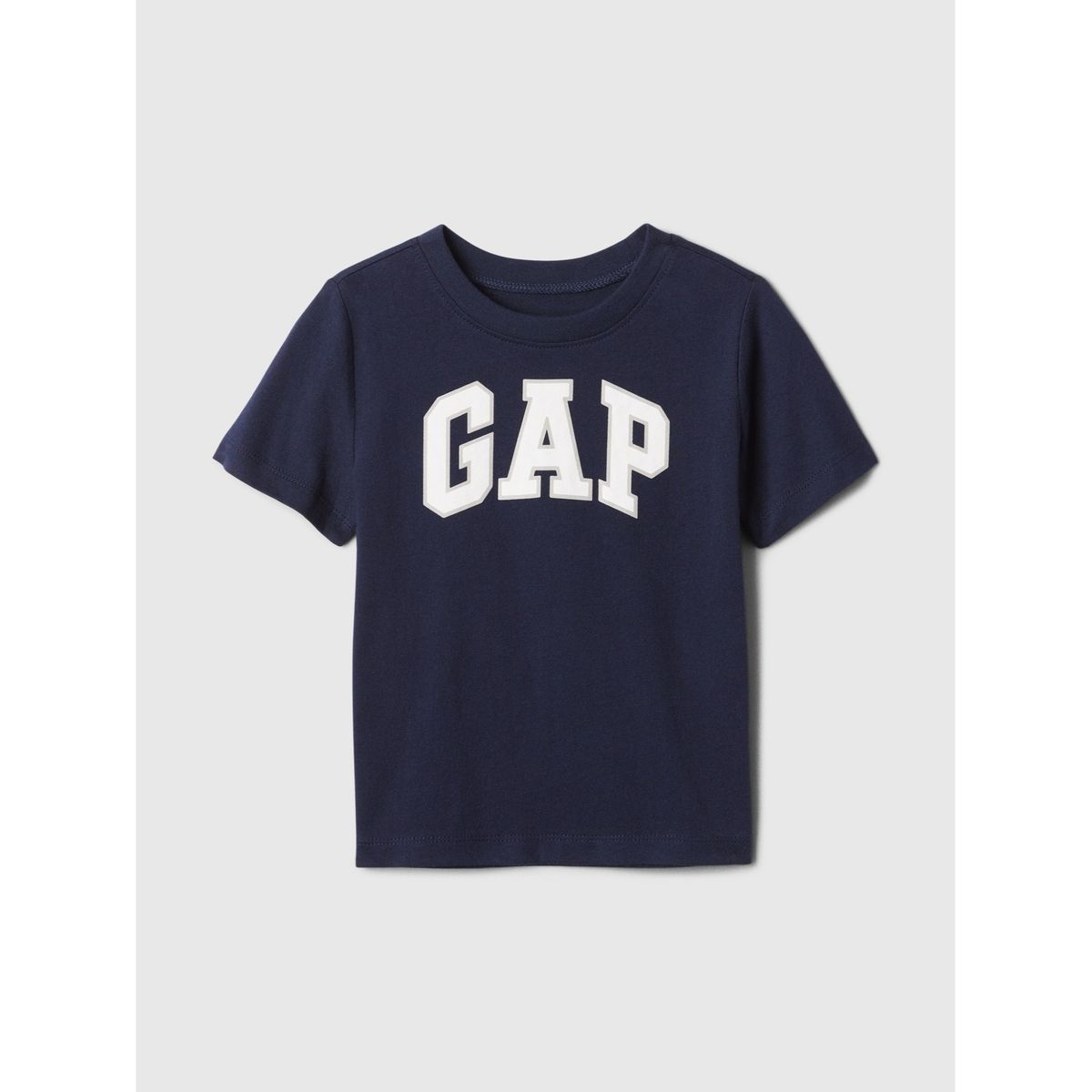 GAP - Polera Toddler Niño Logo Manga Corta Azul GAP