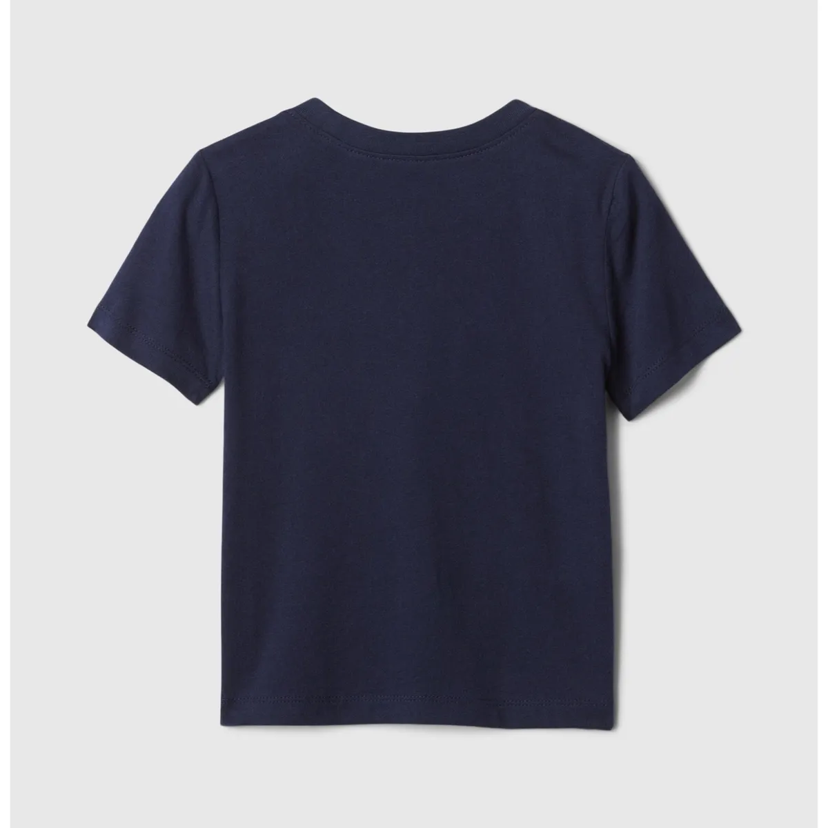 GAP - Polera Toddler Niño Logo Manga Corta Azul GAP