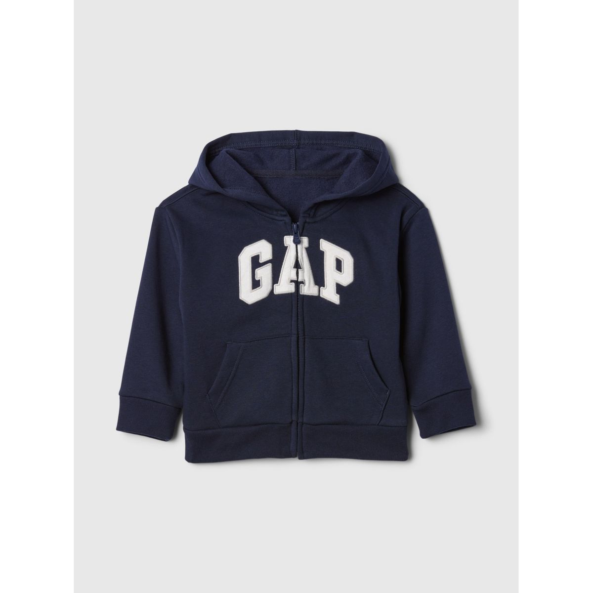 GAP - Polerón Toddler Niño GAP Logo Con Cierre Azul Marino