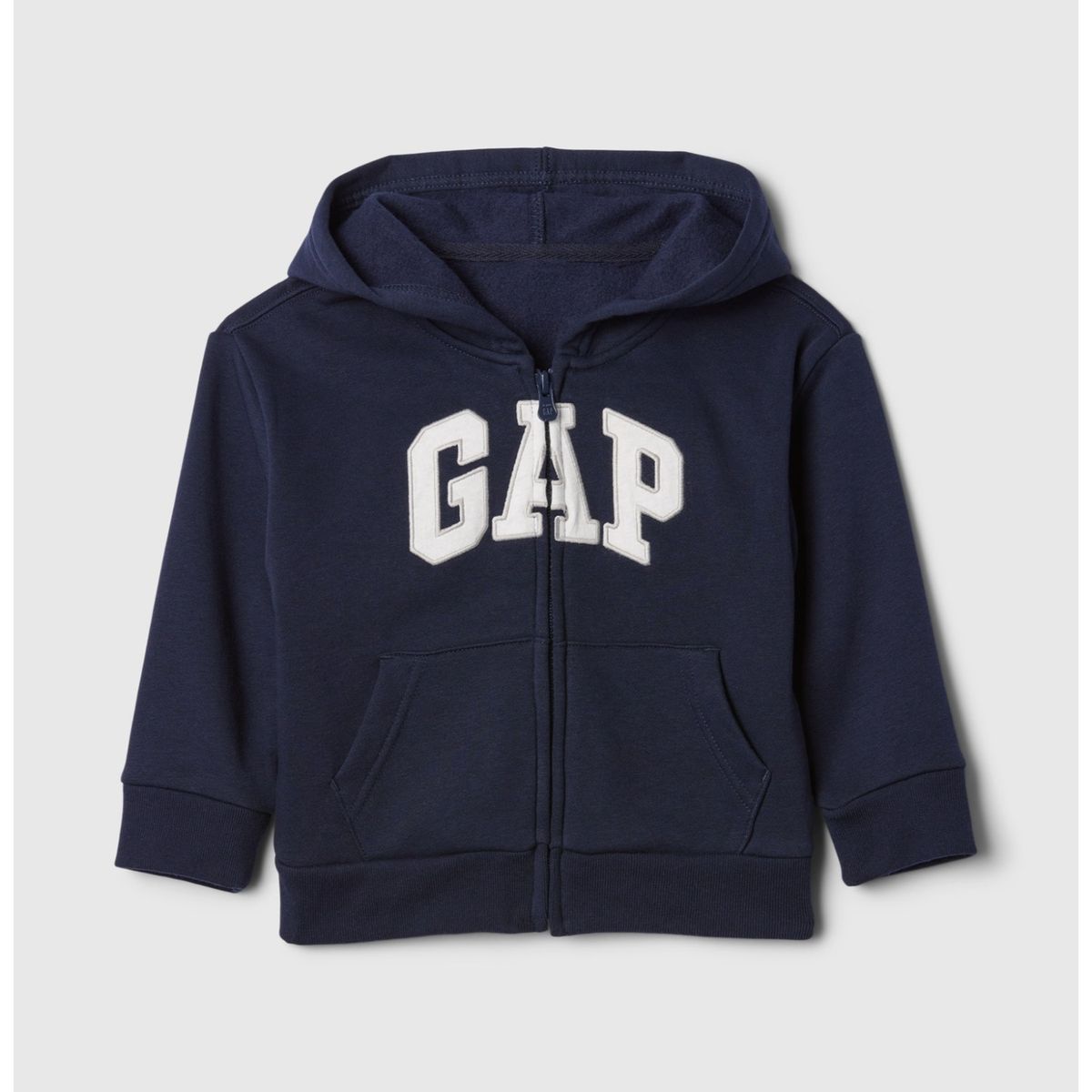 GAP - Polerón Toddler Niño GAP Logo Con Cierre Azul Marino