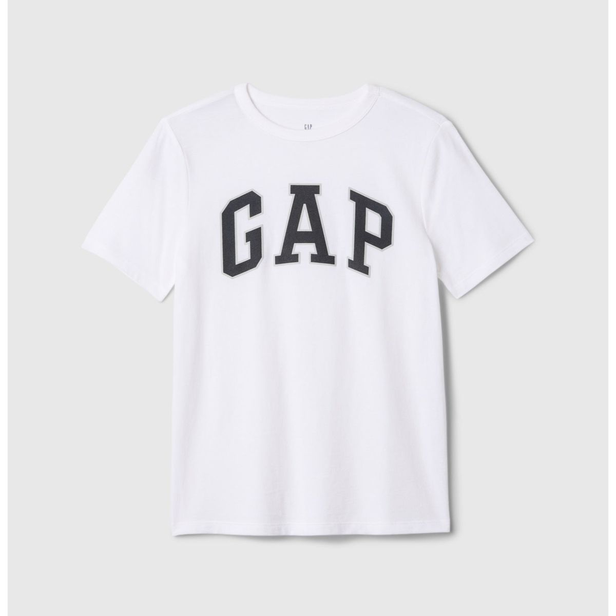 GAP - Polera Niño Basic Logo Manga Corta Blanco GAP