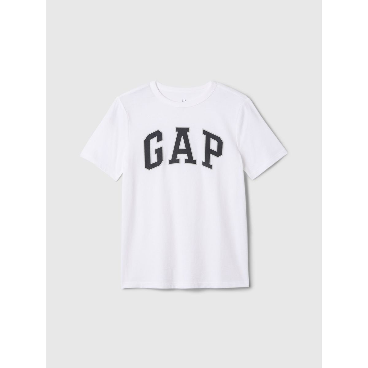 GAP - Polera Niño Basic Logo Manga Corta Blanco GAP