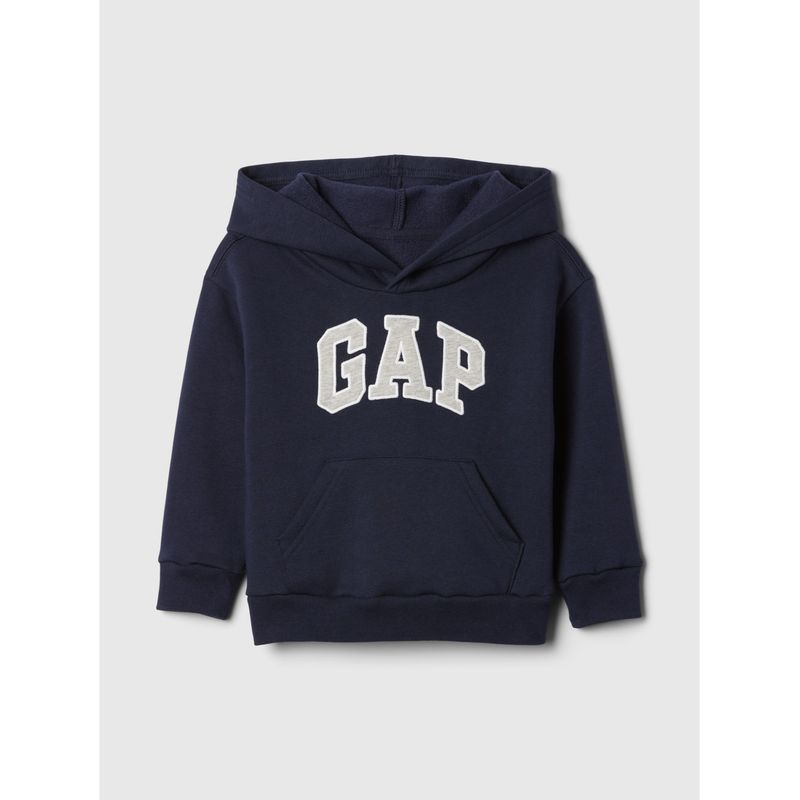 GAP - Polerón Toddler Niño Logo Sin Cierre Azul GAP