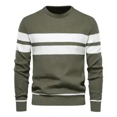 BLWOENS - Chaleco cerrado para Hombre - Verde.-