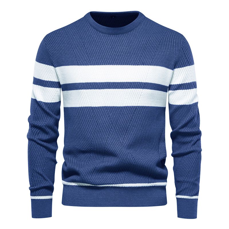 BLWOENS - Chaleco cerrado para Hombre - Azul