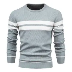 BLWOENS - Chaleco cerrado para Hombre - Celeste