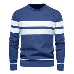 BLWOENS - Chaleco cerrado para Hombre - Azul