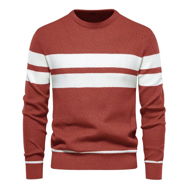 BLWOENS - Chaleco cerrado para Hombre - Rojo