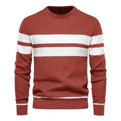 BLWOENS - Chaleco cerrado para Hombre - Rojo