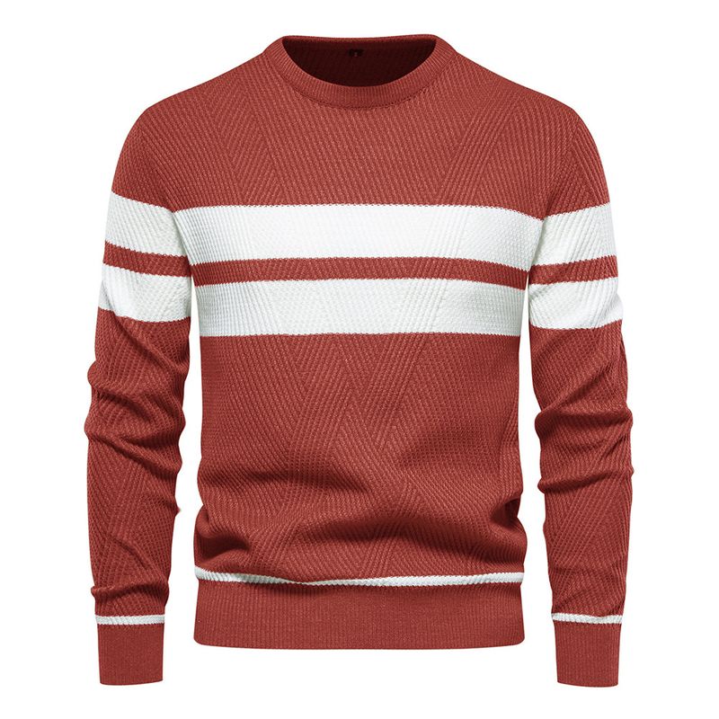 BLWOENS - Chaleco cerrado para Hombre - Rojo