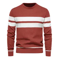 BLWOENS - Chaleco cerrado para Hombre - Rojo
