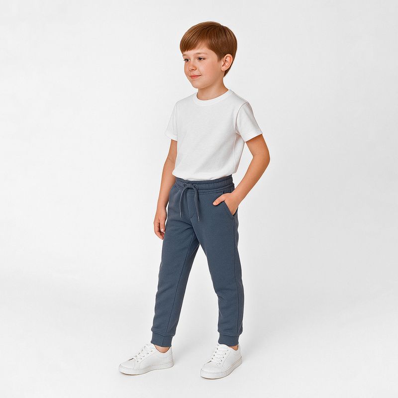 LENGA - Pantalón Jogger Niño Unisex Algodón Orgánico Pudú Lenga®