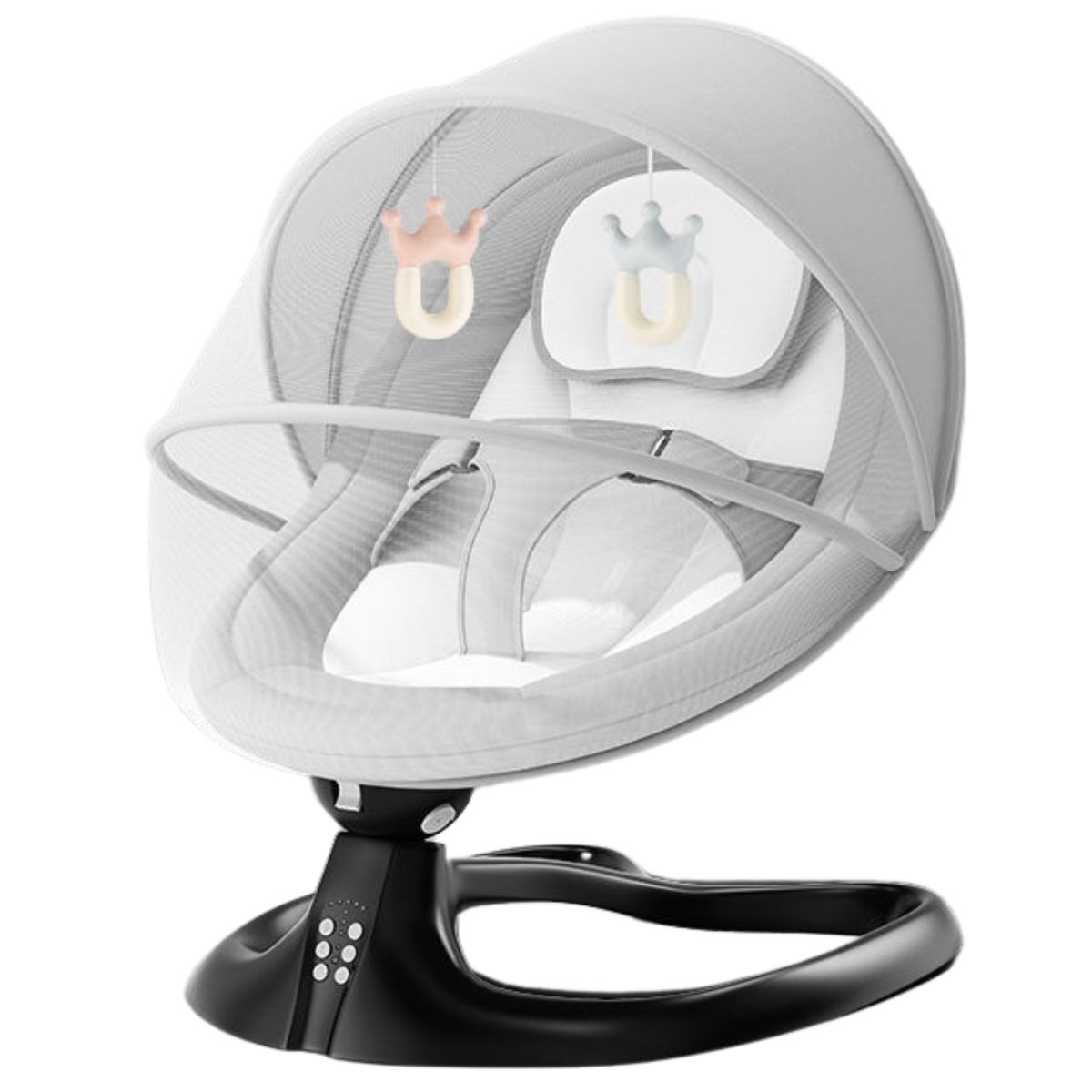 GENERICO - Silla Nido Cuna Mecedora Bebe Musical Vibradora Bluetooth