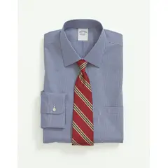 BROOKS BROTHERS - Camisa Hombre Ds Ni Sppt Ain Slim - Gingham Azul
