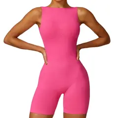 BLWOENS - Mono de yoga para mujer - Rosa