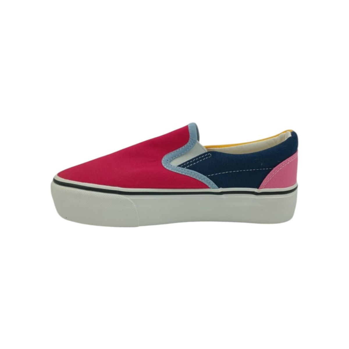 HERIEL - Zapatilla Roja Slip On Mujer