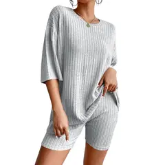 BLWOENS - Conjunto Mujer - Gris