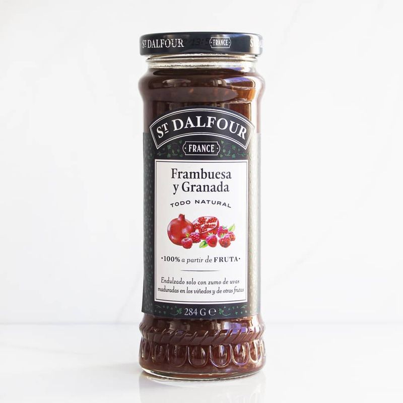 GENERICO - Mermelada de Frambuesa y Granada en frasco St Dalfour 284grs