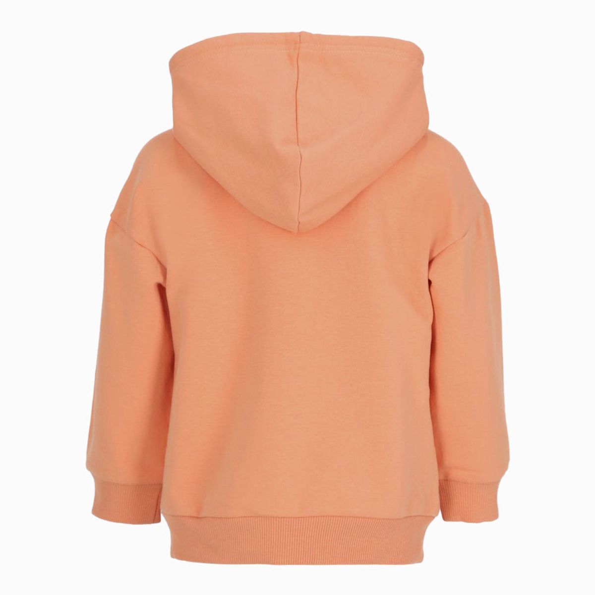 BLACK AND BLUE - Polerón bebés con cierre naranjo Black and Blue