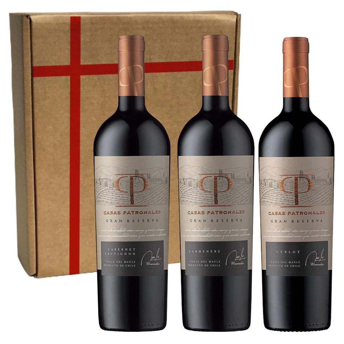 CASAS PATRONALES - Mix 3 Vinos Casas Patronales Gran Reserva Collection