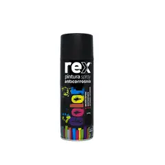 GENERICO - PINTURA SPRAY ANTICORROSIVA NEGRA REX.