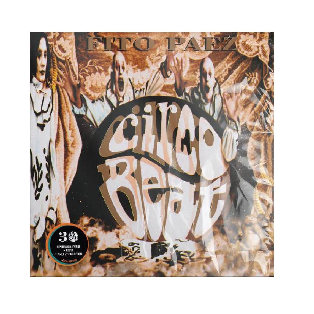 GRUPO LASER DISC - VINILO FITO PAEZ CIRCO BEAT 30 ANIVERSARIO 3LP