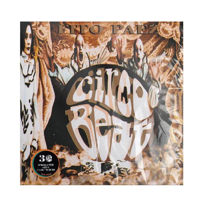 GRUPO LASER DISC - VINILO FITO PAEZ CIRCO BEAT 30 ANIVERSARIO 3LP
