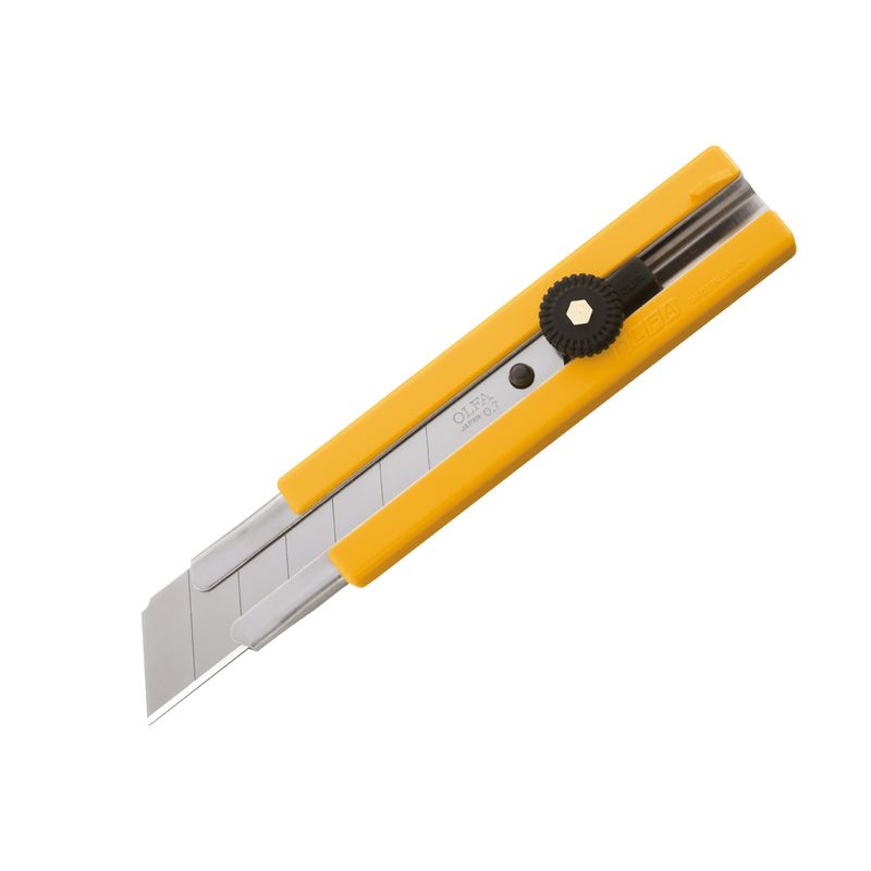 OLFA - Cuchillo Extra Fuerte Antideslizante con Seguro Manual