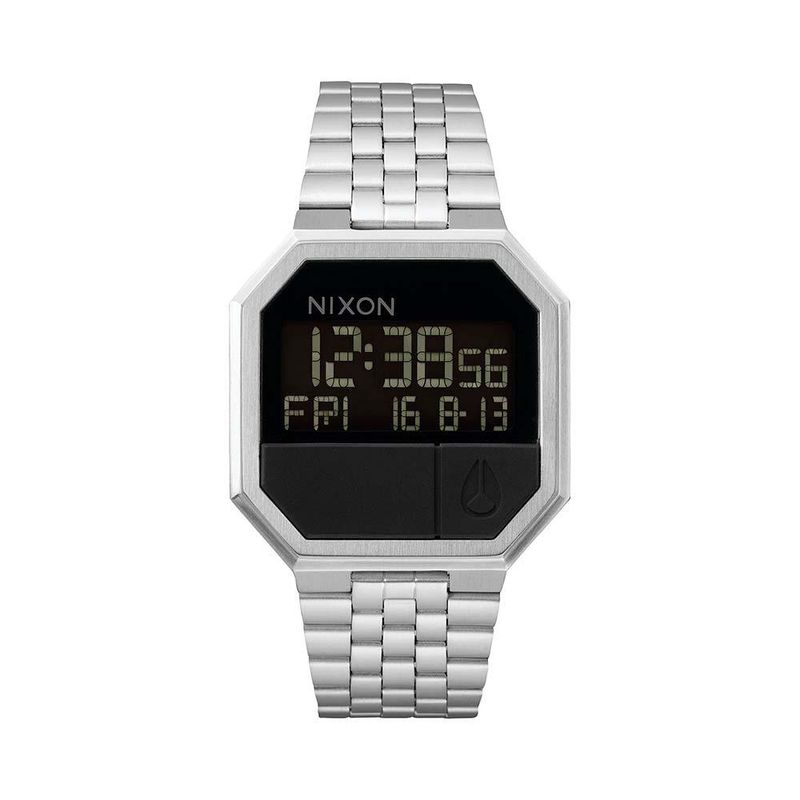 NIXON - Reloj Re-Run M Negro Nixon - Gris