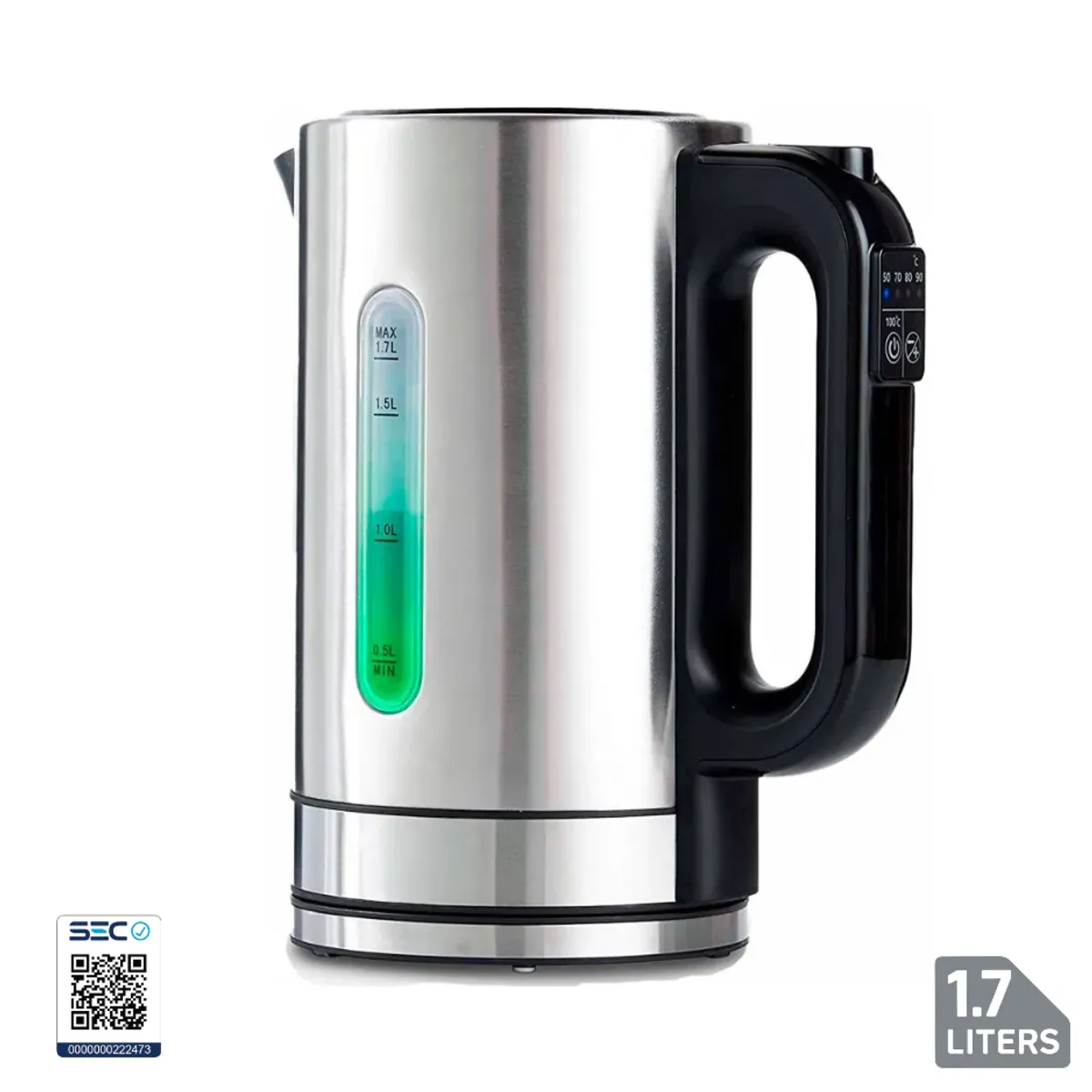 OSTER - Hervidor de agua electrico 1.7 Lts tetera Jarra