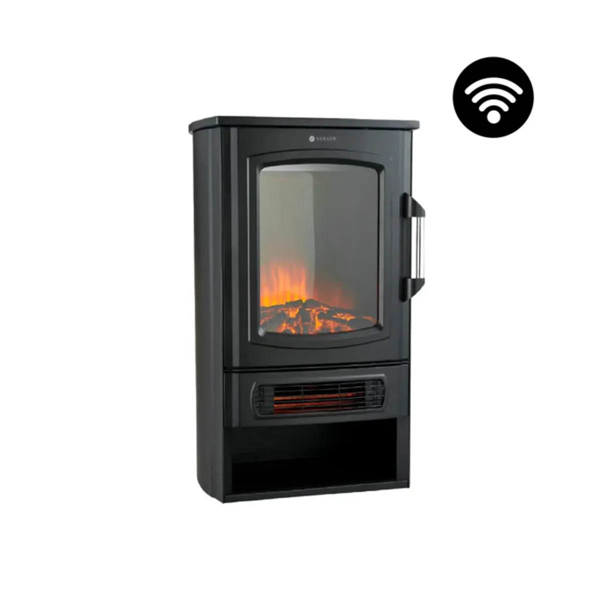VERKEN - Calefactor Chimenea Eléctrica Wifi Magma Llama LED - Verken