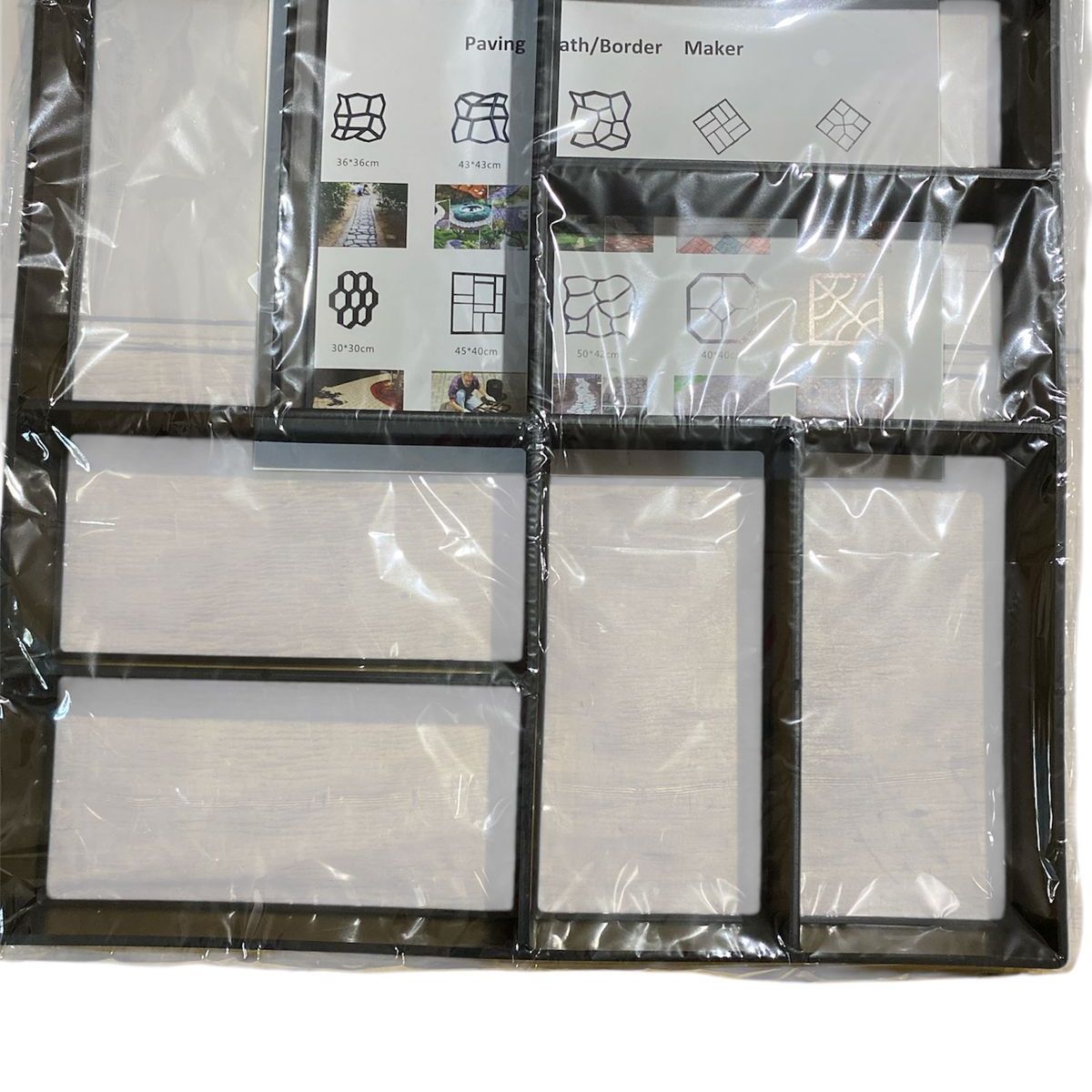 GENERICO - Molde De Cemento Para Camino Molde Sendero De Concreto 2671430